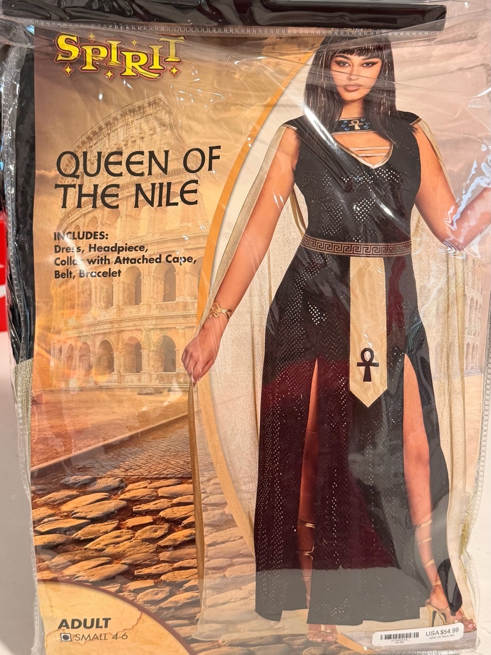 Queen of the Nile High-Low Dress - Halloween costume
